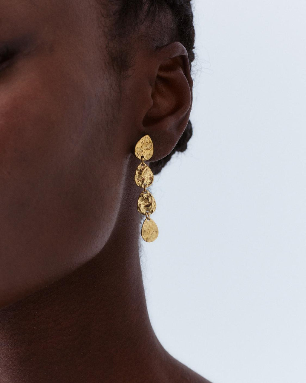 PENDIENTES LARGOS GOTA