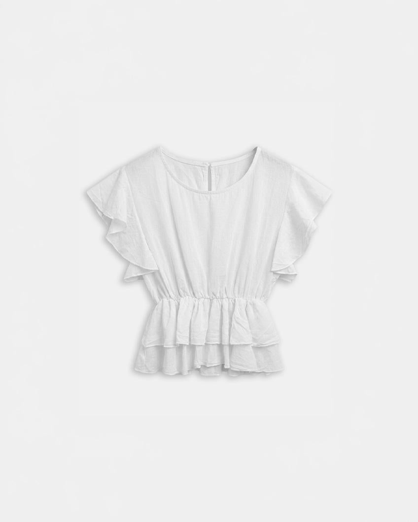 BLUSA CINTURA VOLANTES