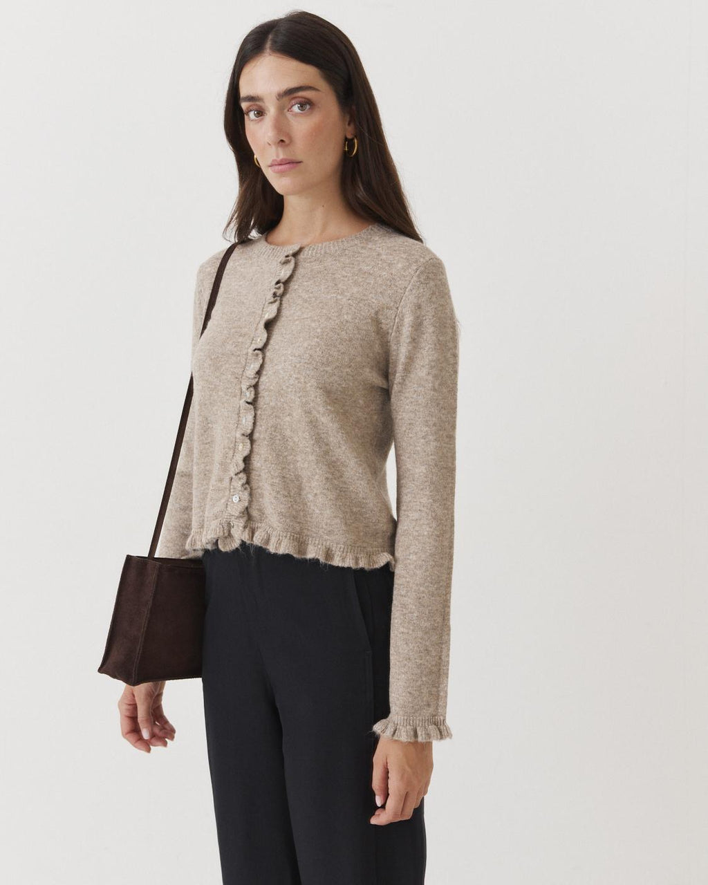 CARDIGAN PUNTO VOLANTES