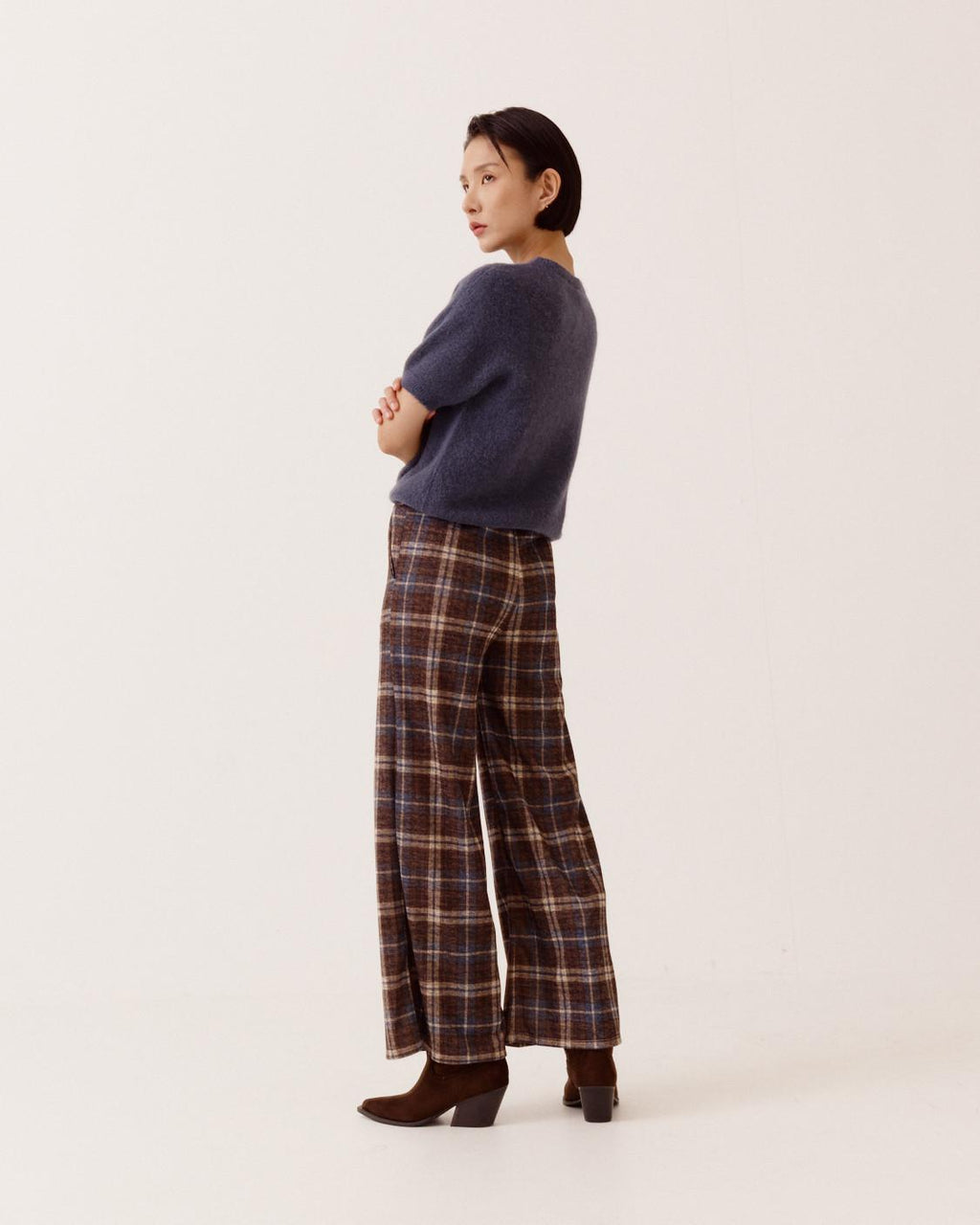 PANTALÓN ANCHO TARTÁN