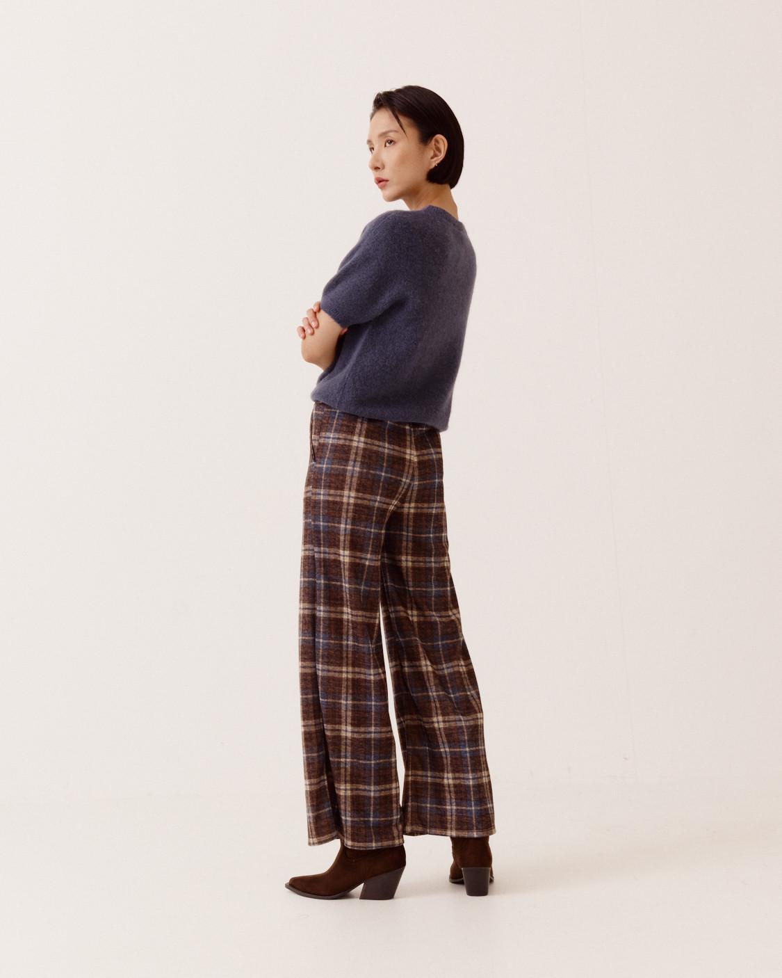PANTALÓN ANCHO TARTÁN