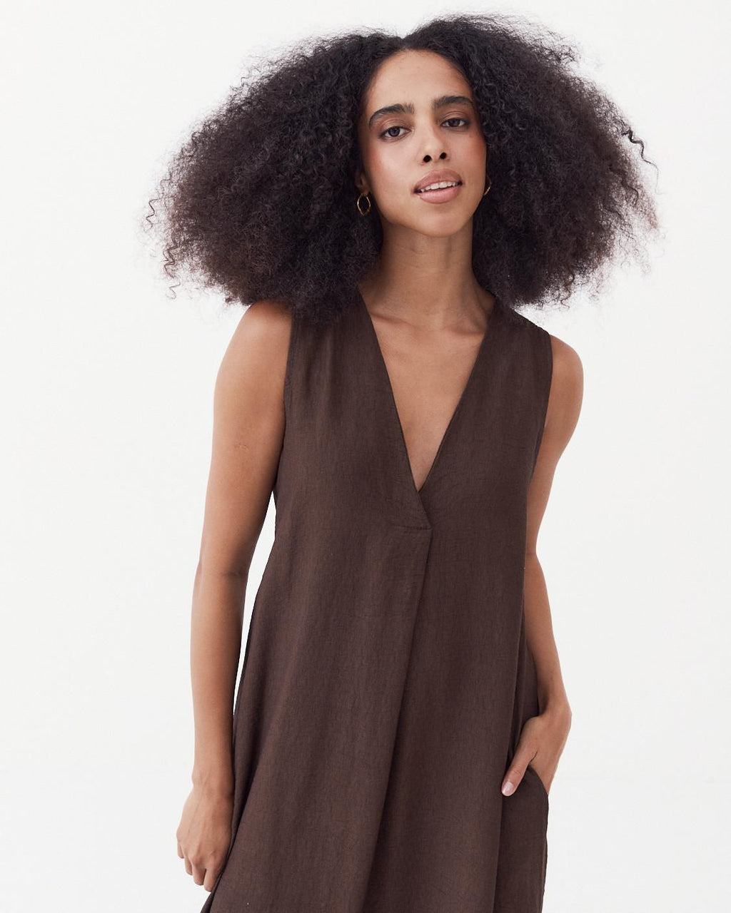 LONG DRESS WITH POCKETS