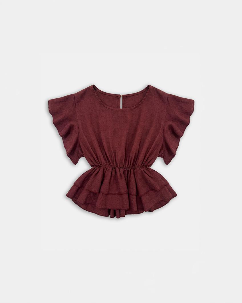 BLUSA CINTURA VOLANTES