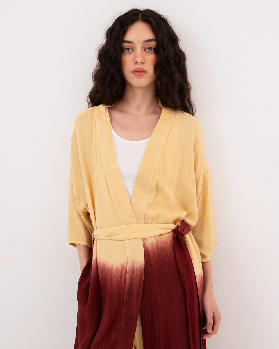 OMBRÉ LONG KIMONO