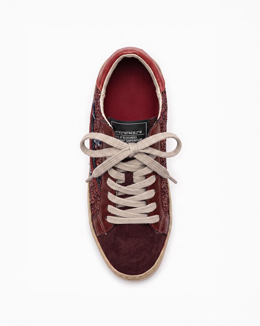 DEPORTIVAS RETRO PURPURINA