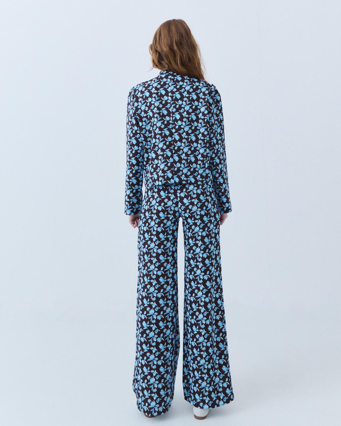 FLORAL PRINT PANTS
