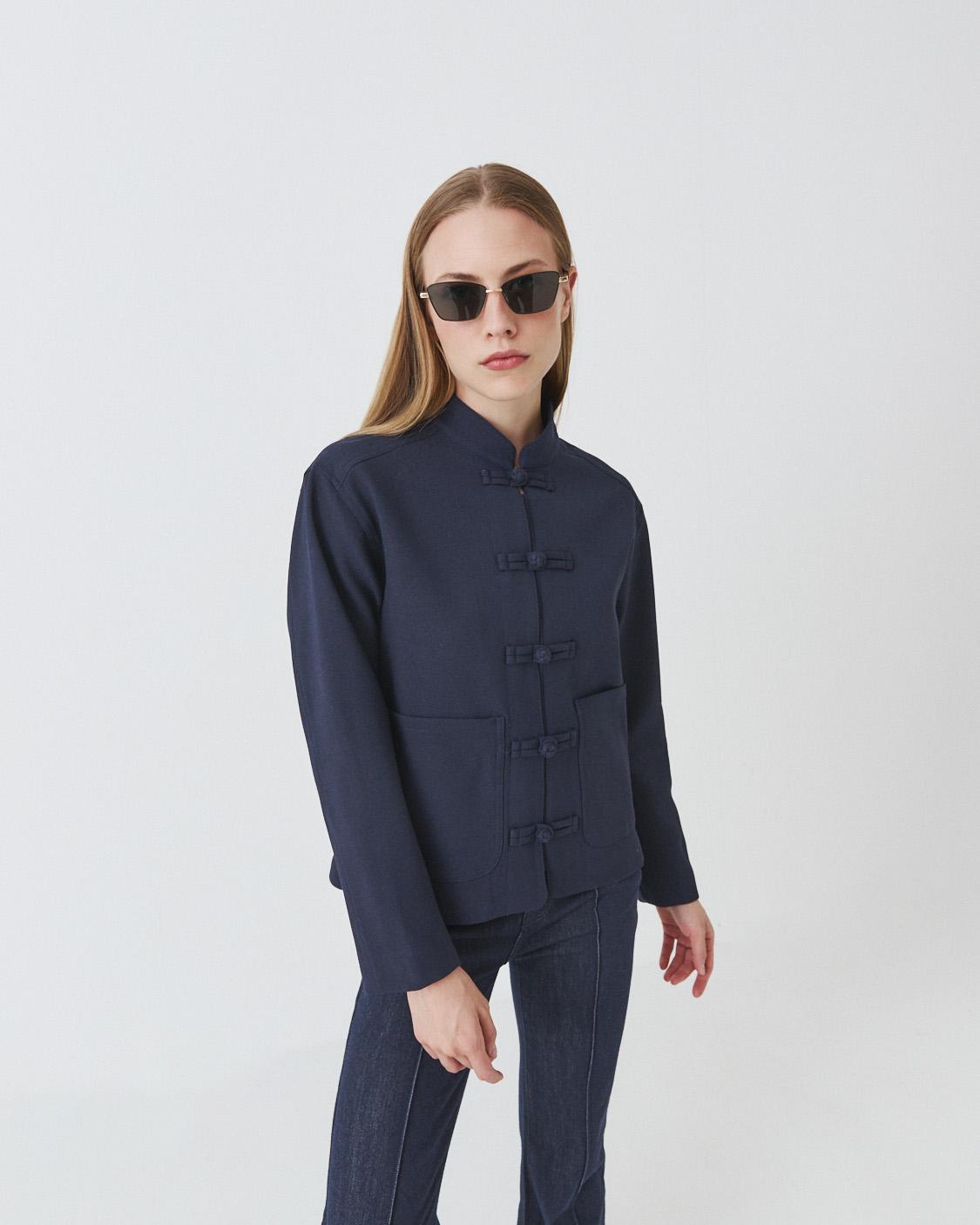 QIPAO JACKET POCKETS