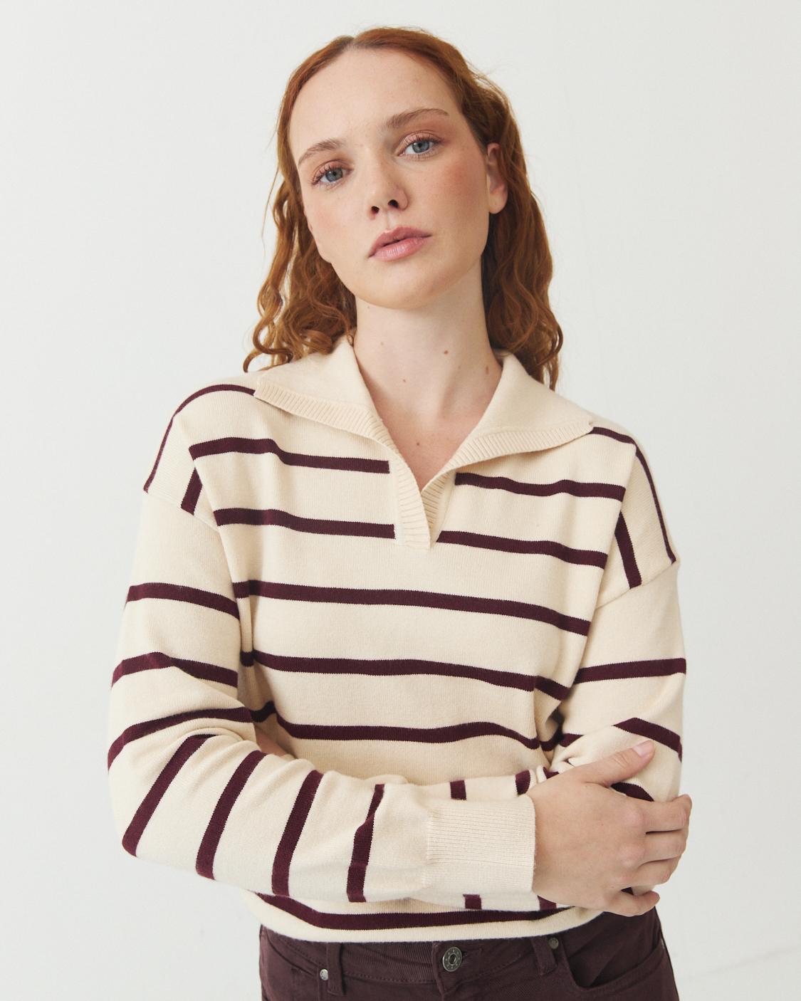 JERSEY POLO DE RAYAS