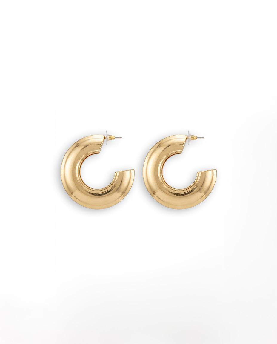 PENDIENTES ARO GRANDE METAL