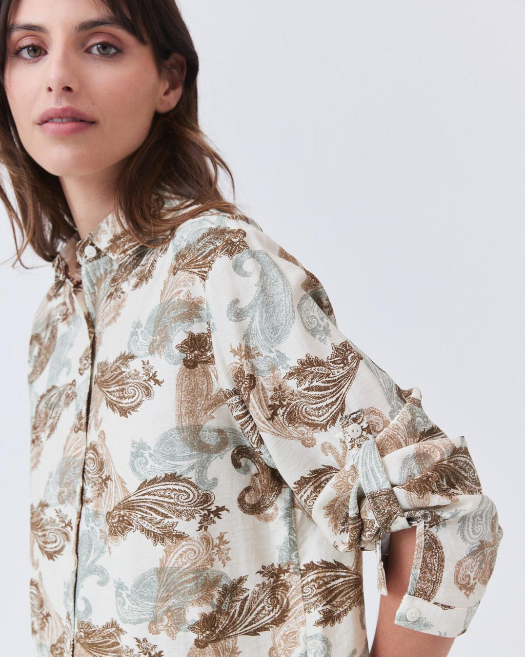 ORNAMENTAL PRINT SHIRT