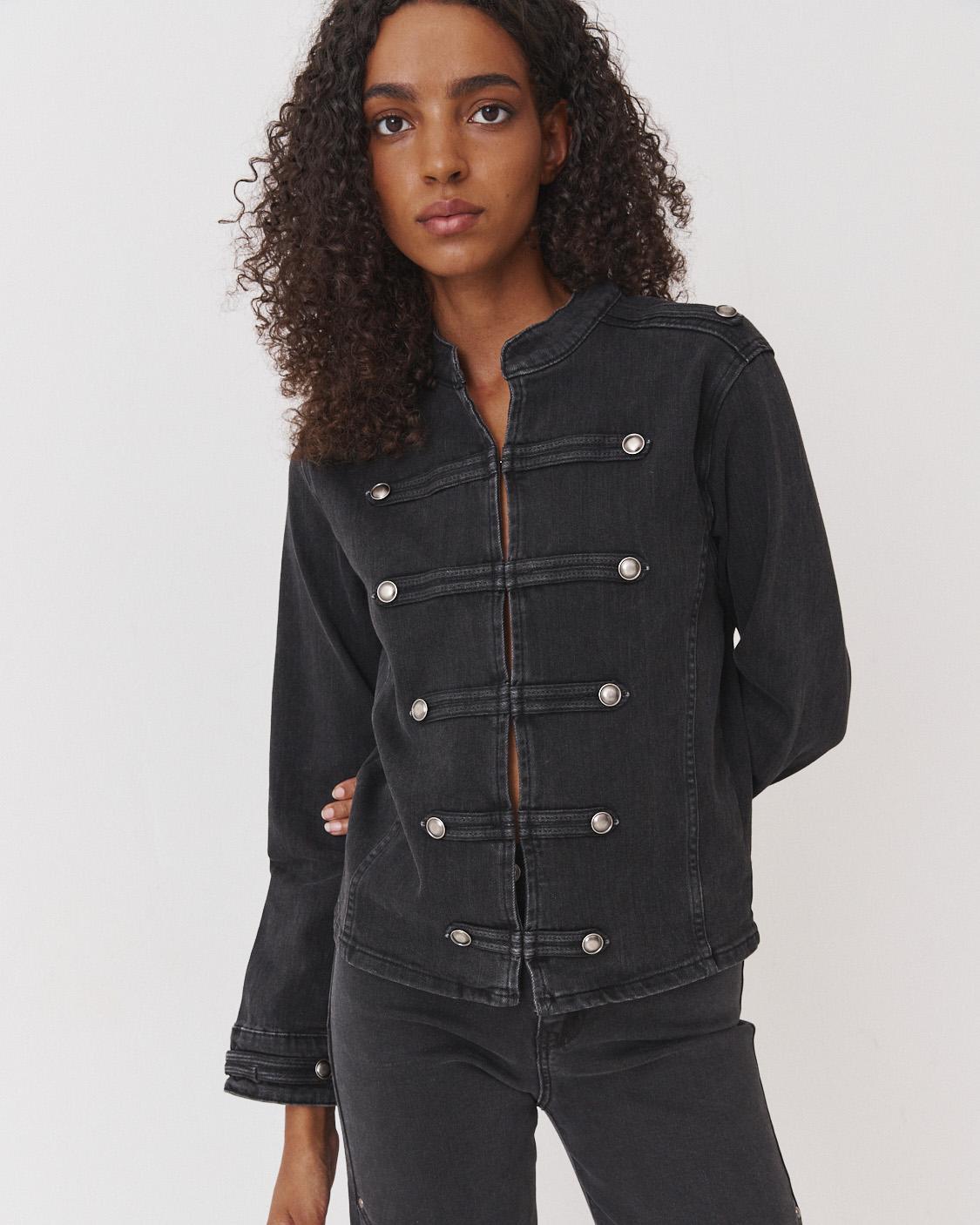 CHAQUETA DENIM ALAMARES