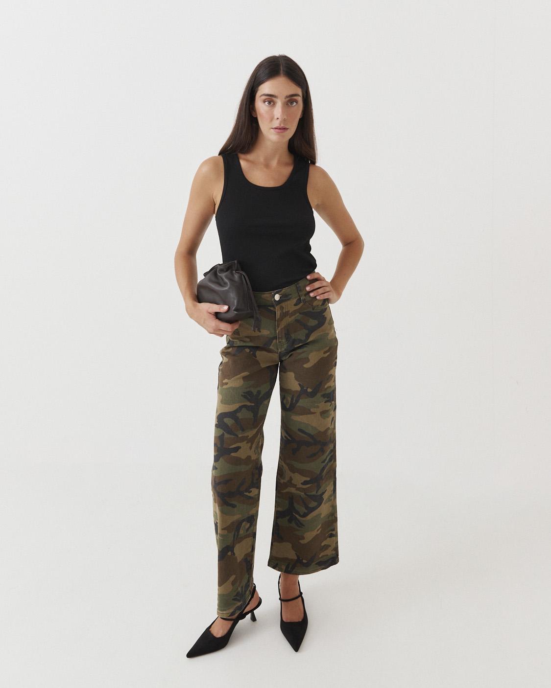 PANTALON RECTO CAMUFLAJE