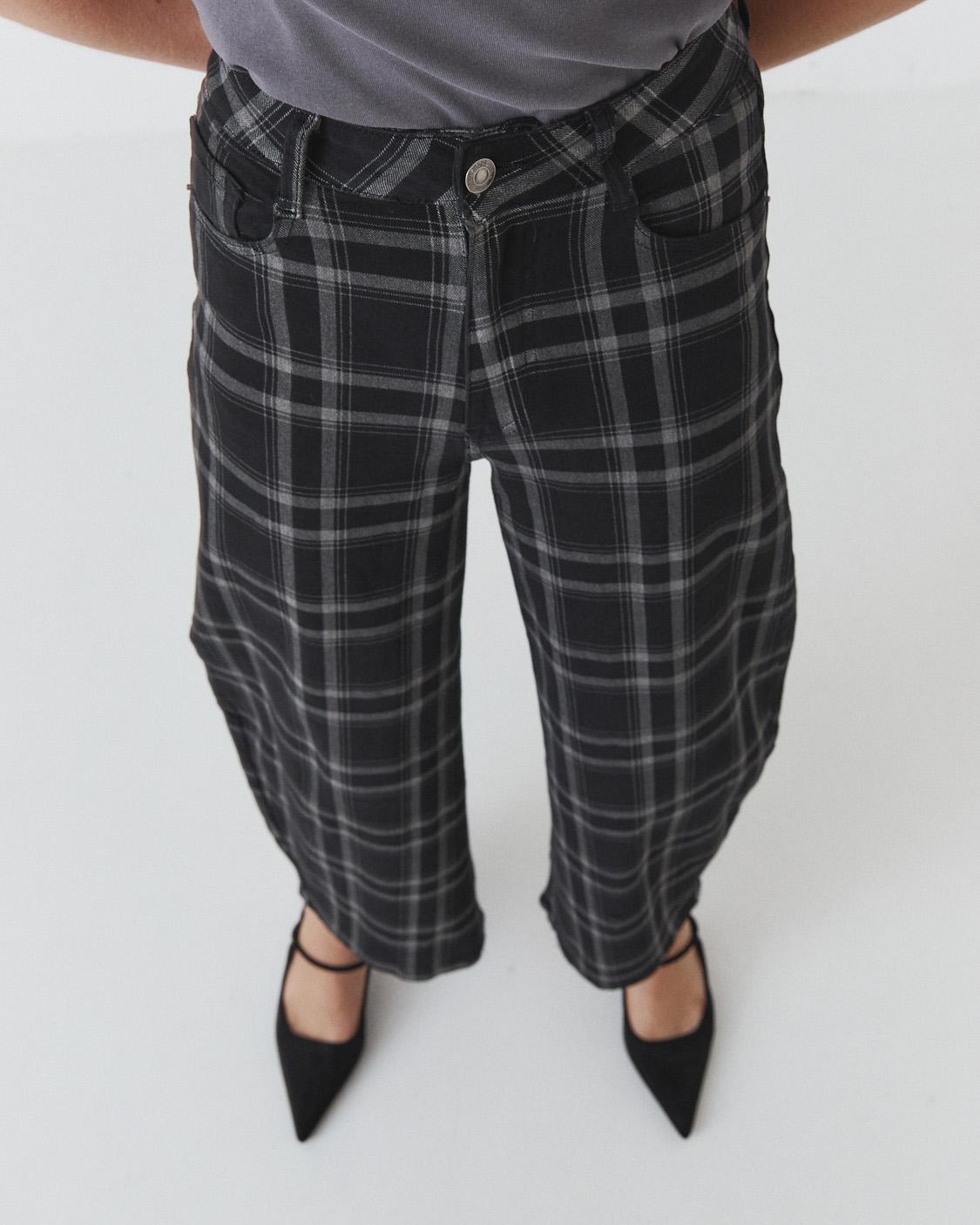 PANTALON BALLOON CUADROS