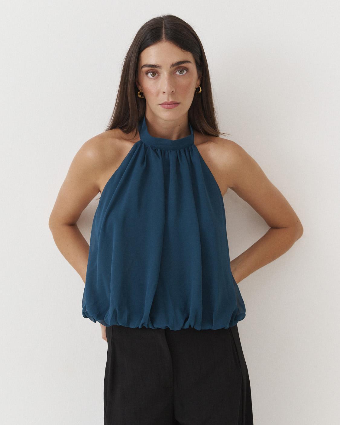 TOP HALTER FLUIDO