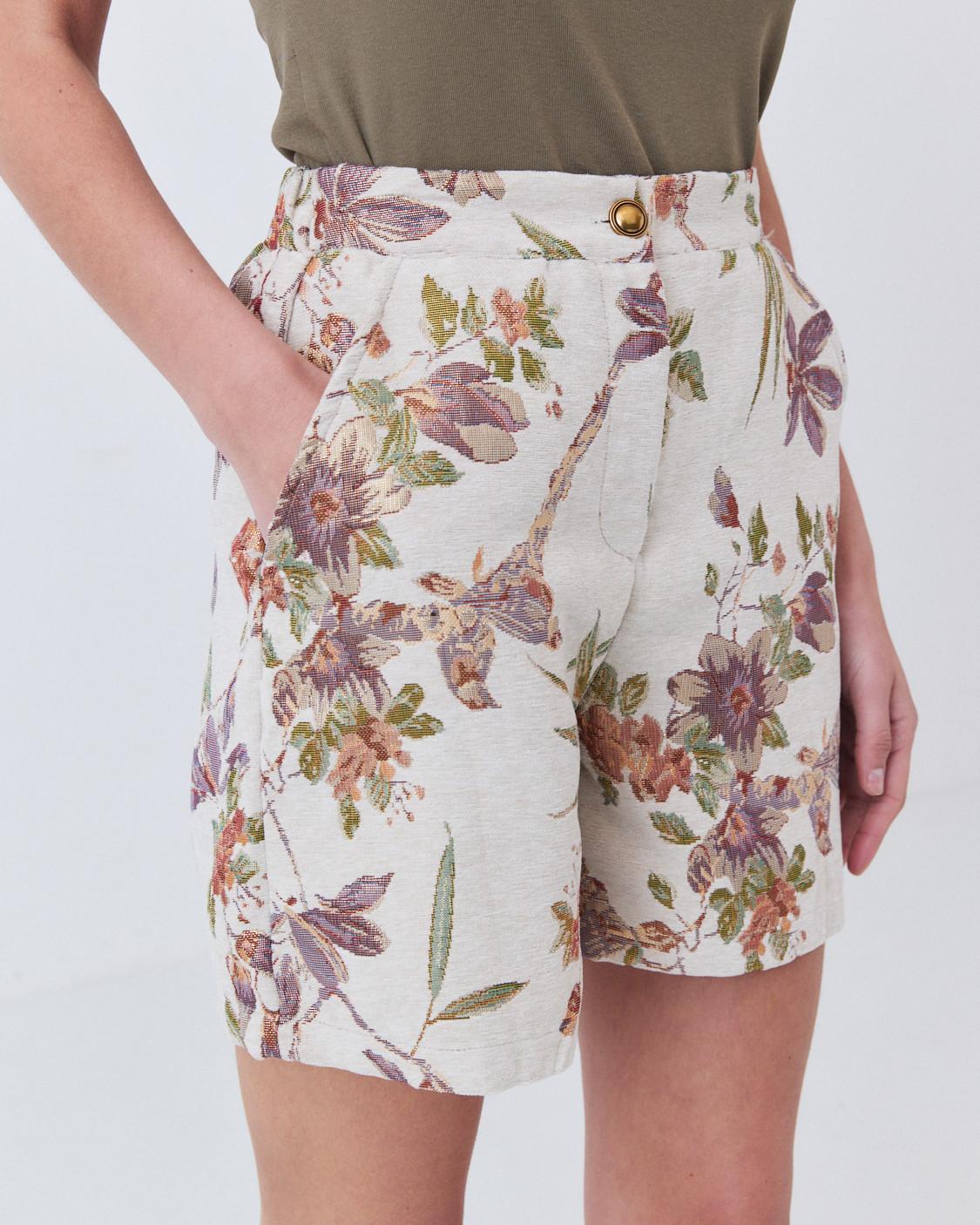 BERMUDA FLORES LUREX