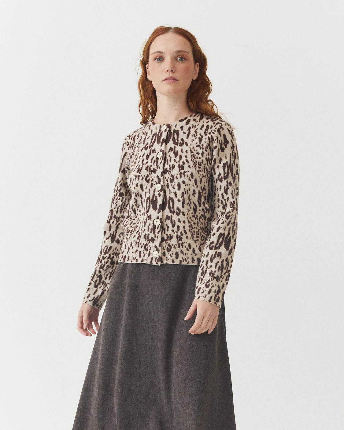 CÁRDIGAN ANIMAL PRINT