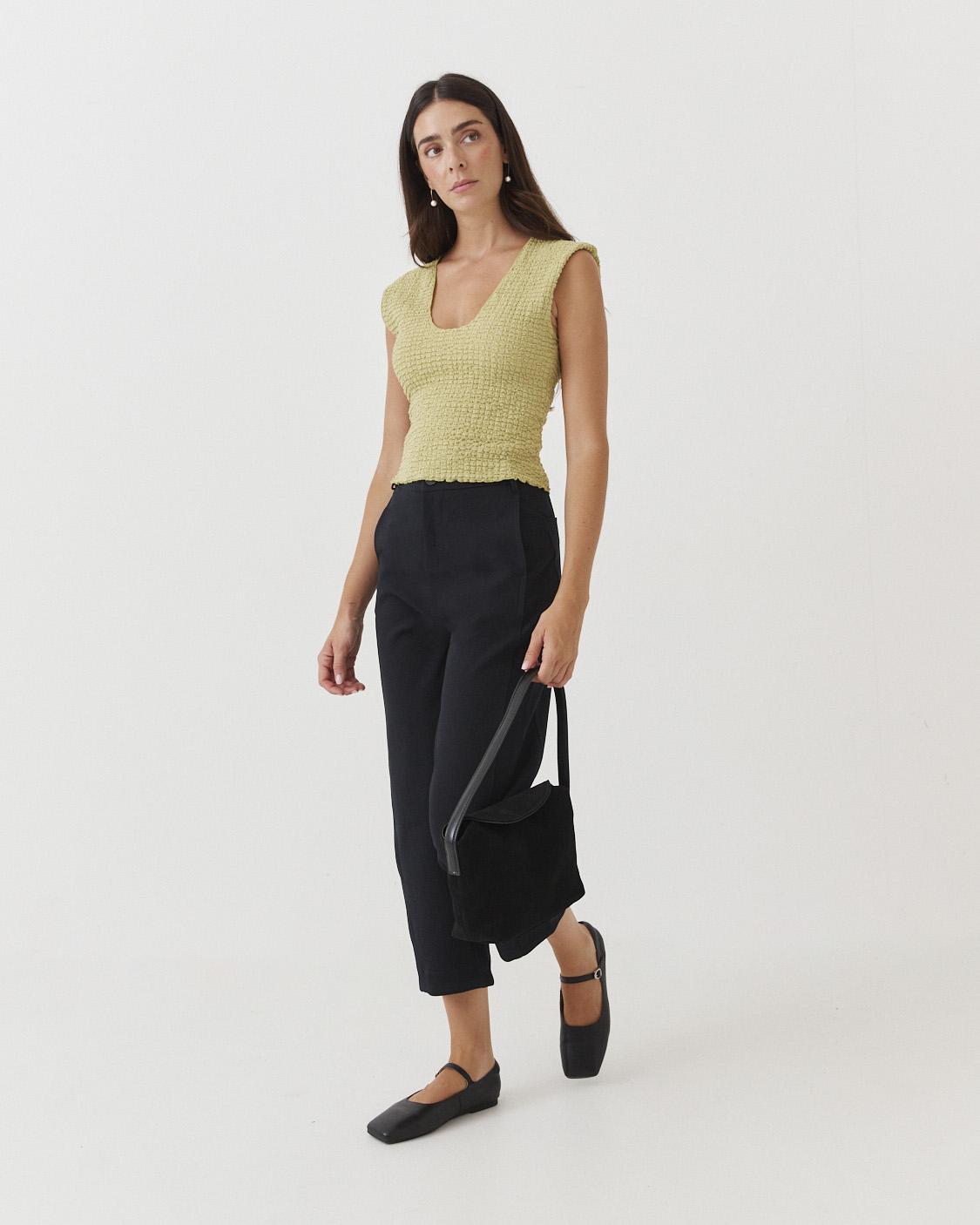 PANTALON BARREL VESTIR