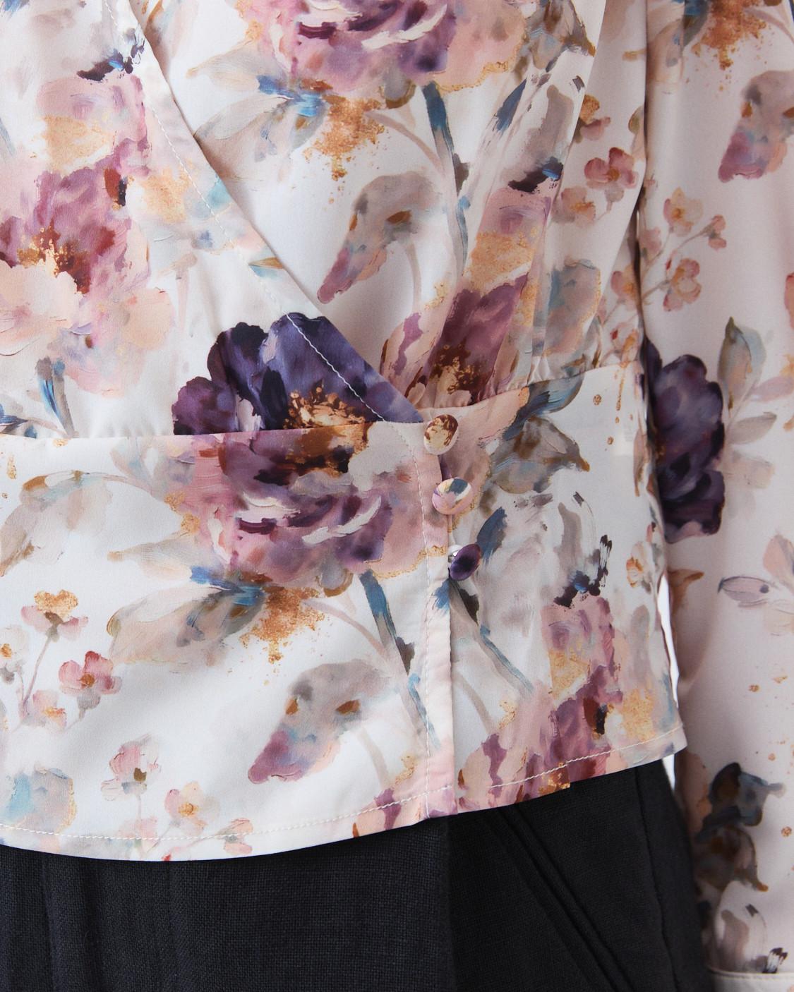 FLORAL PRINT BLOUSE