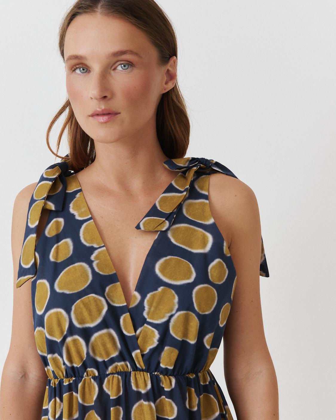 VESTIDO LARGO ESTAMPADO