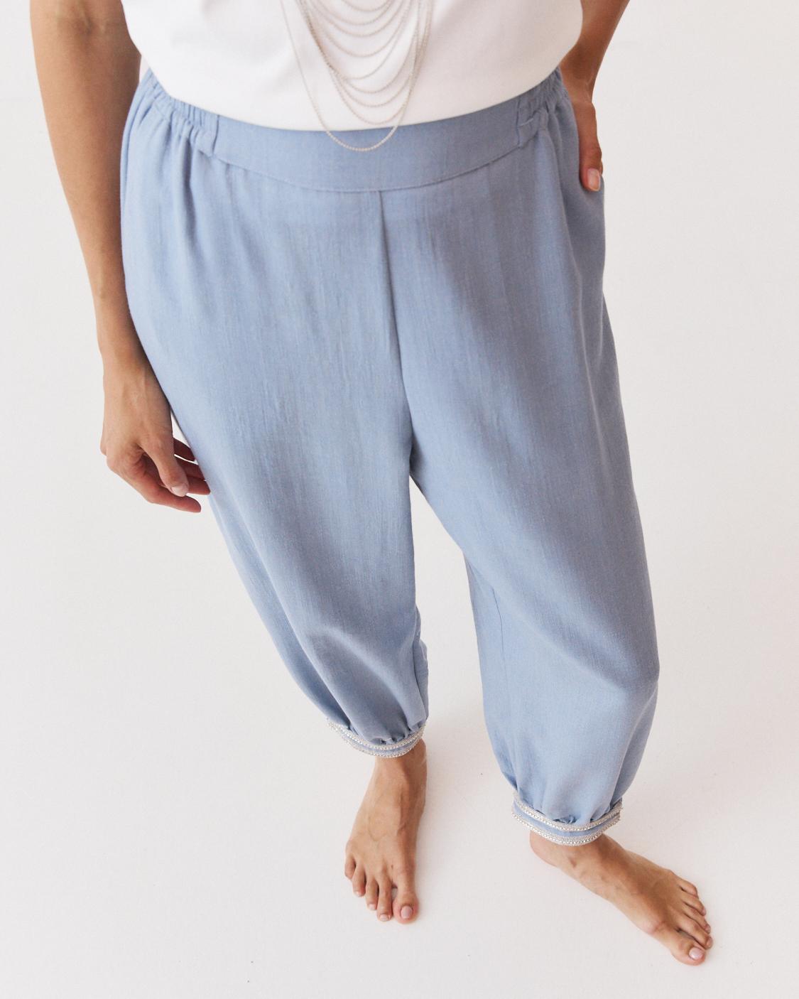 PANTALÓN BOMBACHO BRILLOS