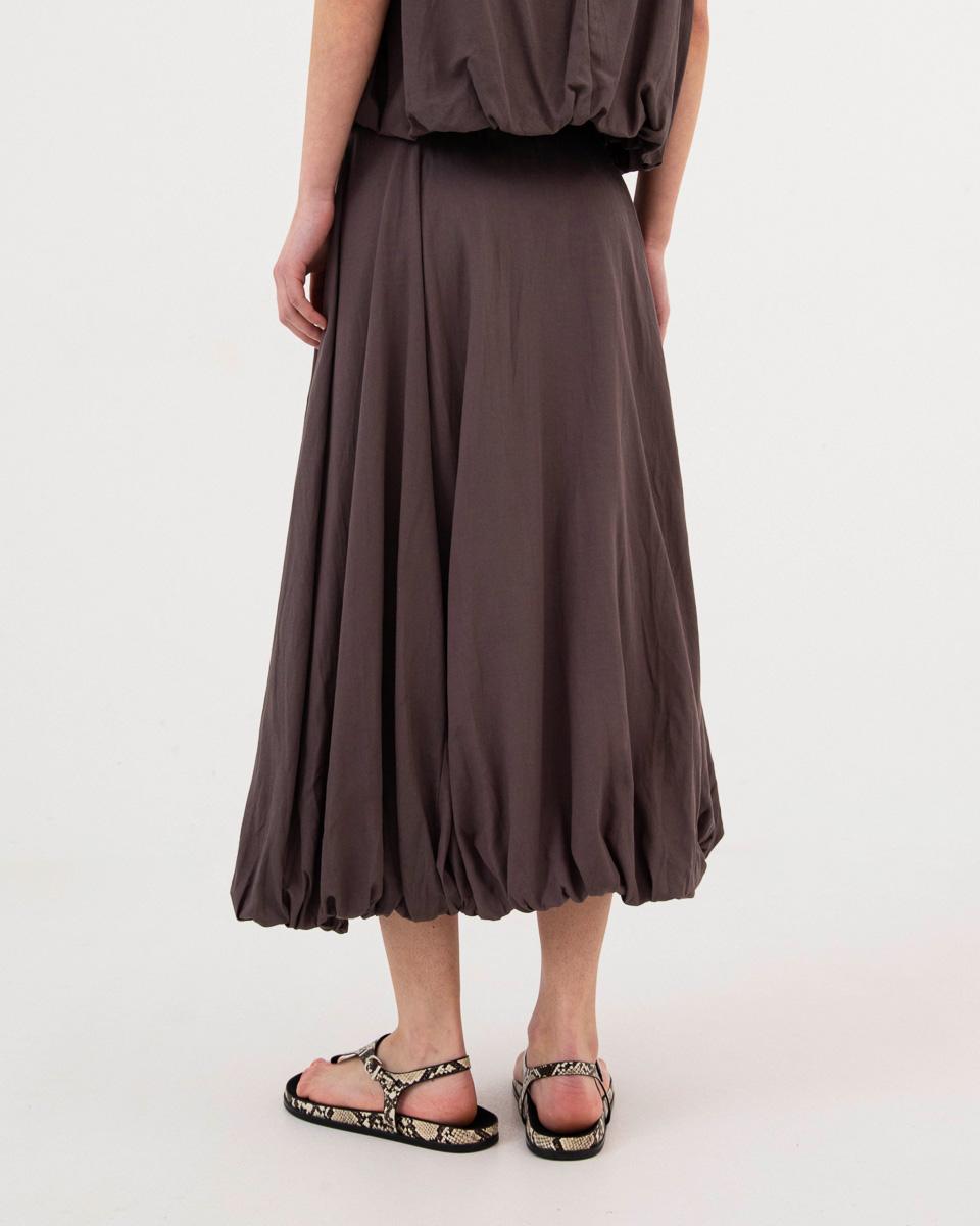 FALDA MIDI GLOBO