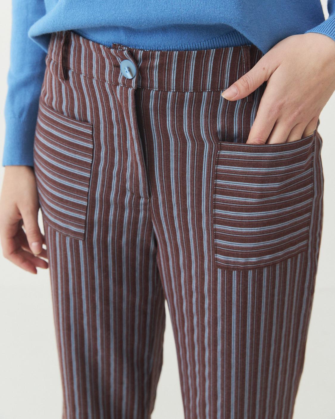 PANTALÓN FLARE RAYAS