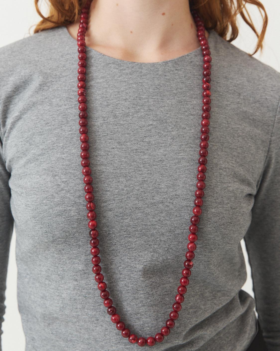 COLLAR LARGO BOLAS