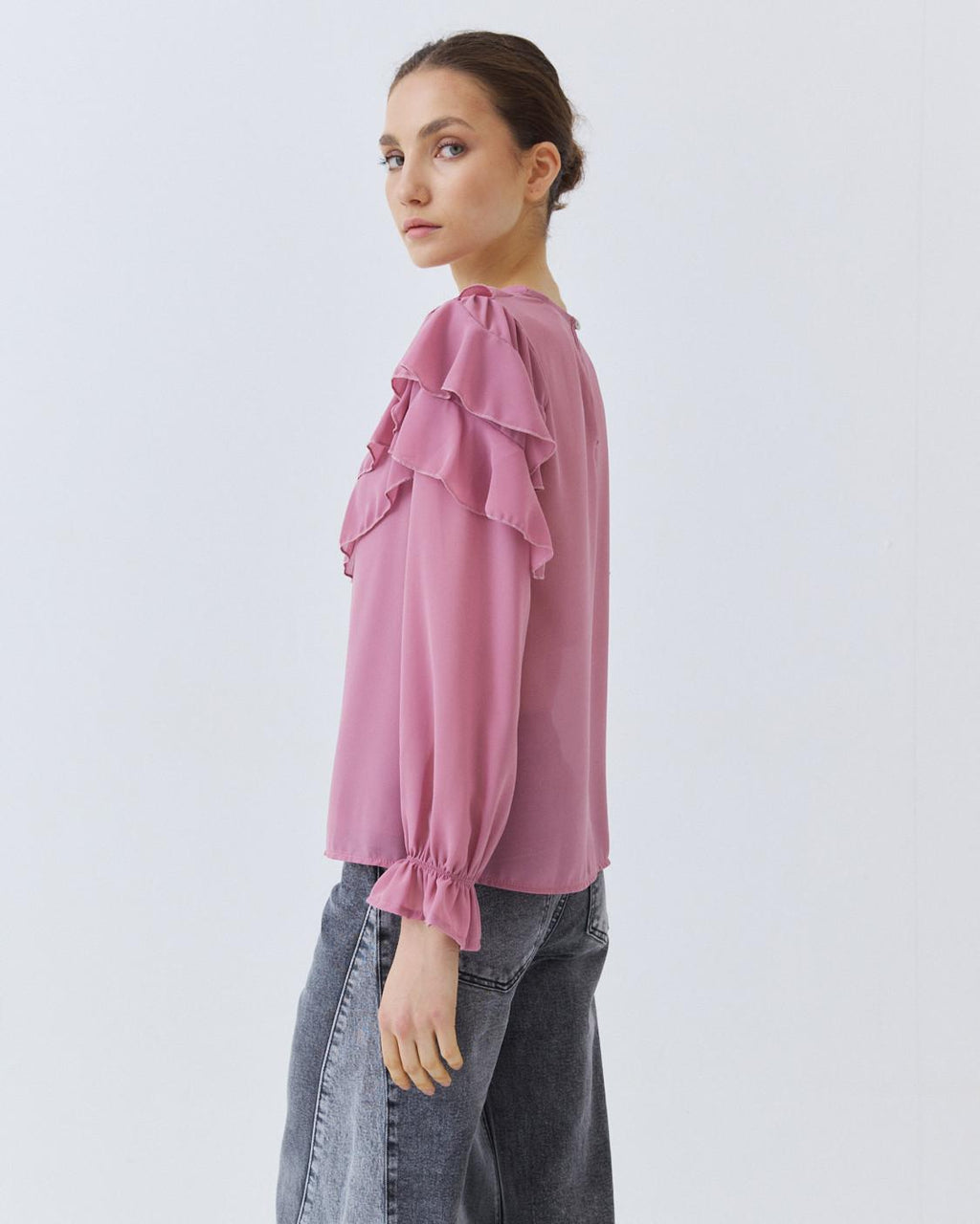 BLUSA CAPAS VOLANTES
