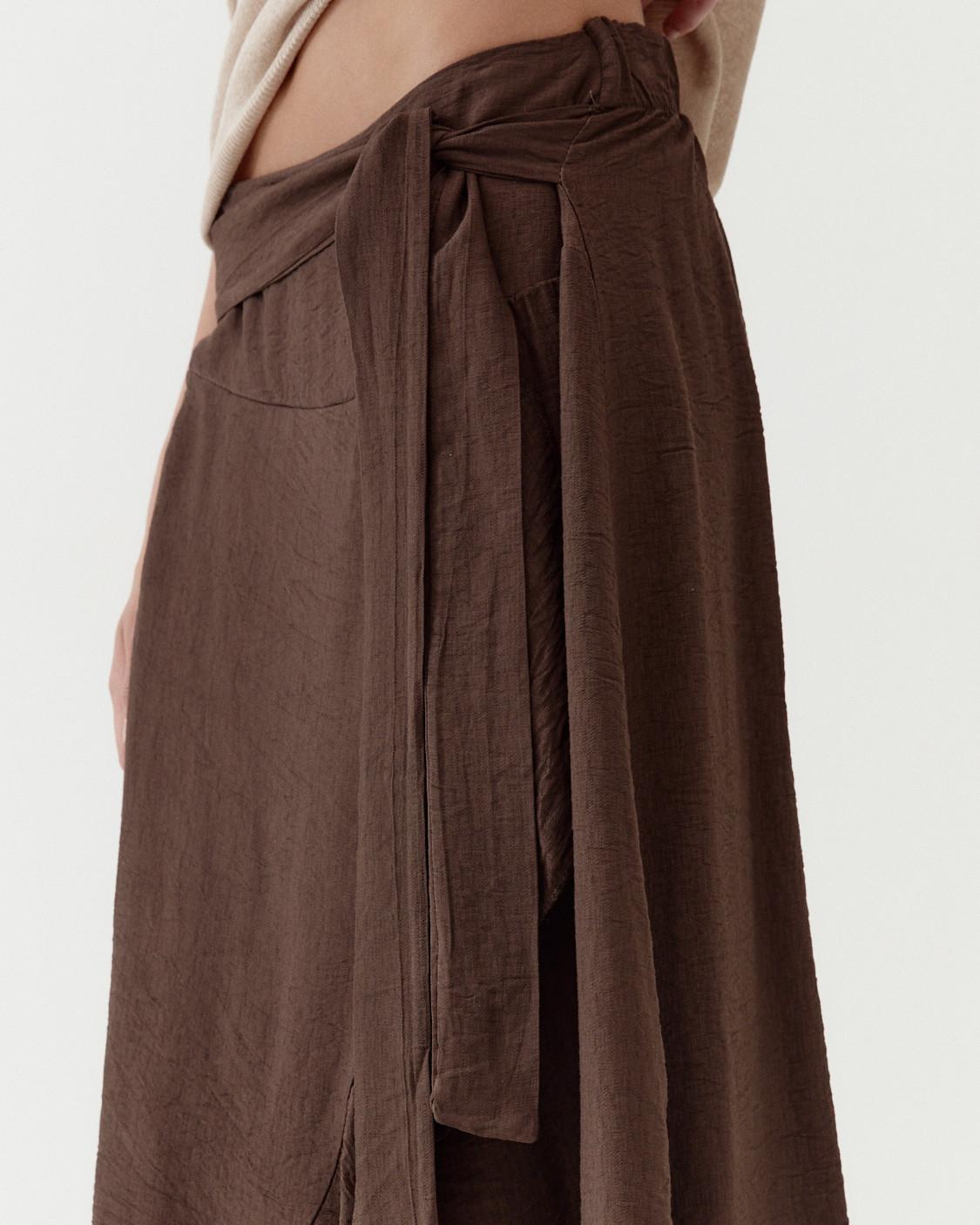FALDA MIDI ESTILO PAREO