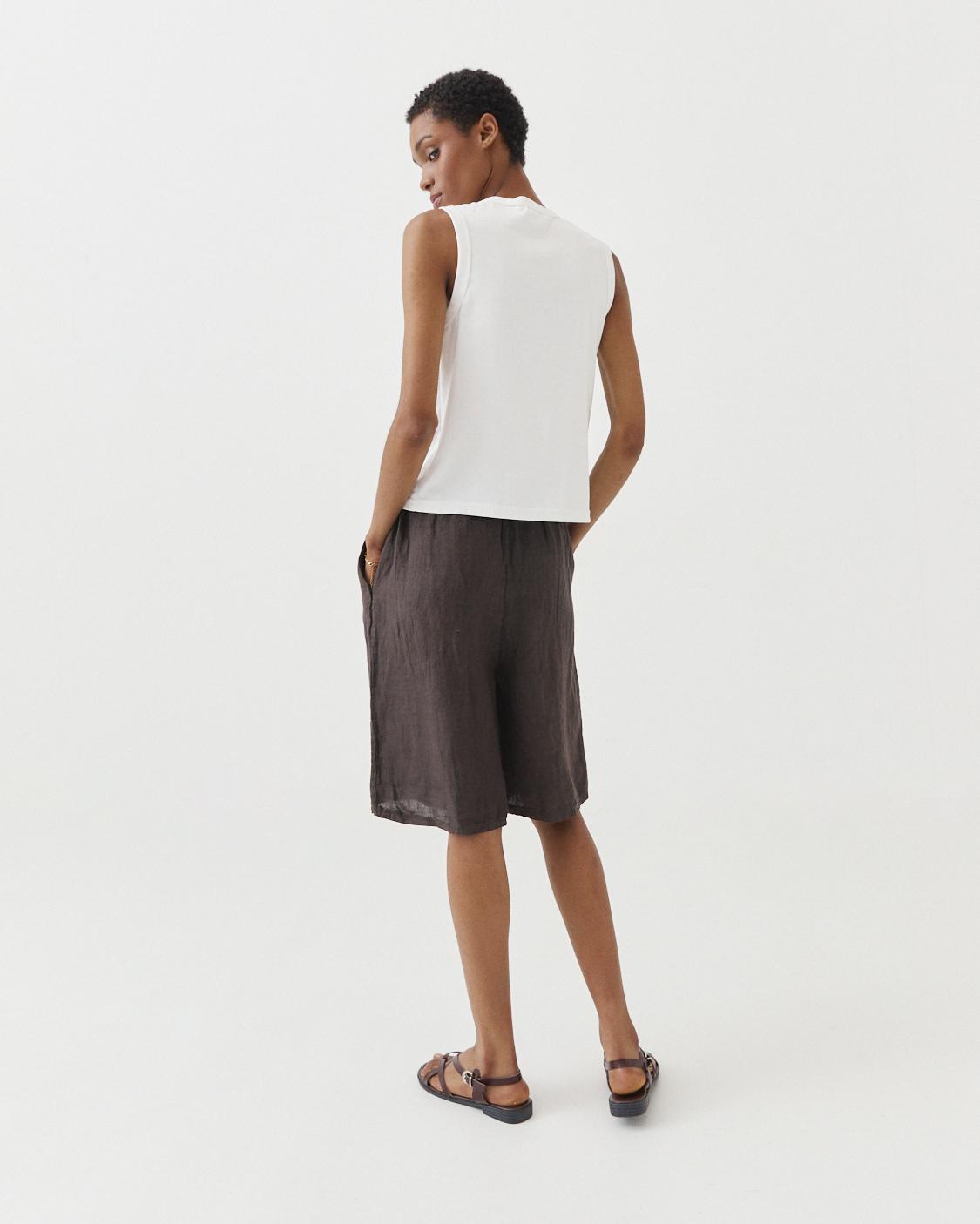 LINEN SHORTS
