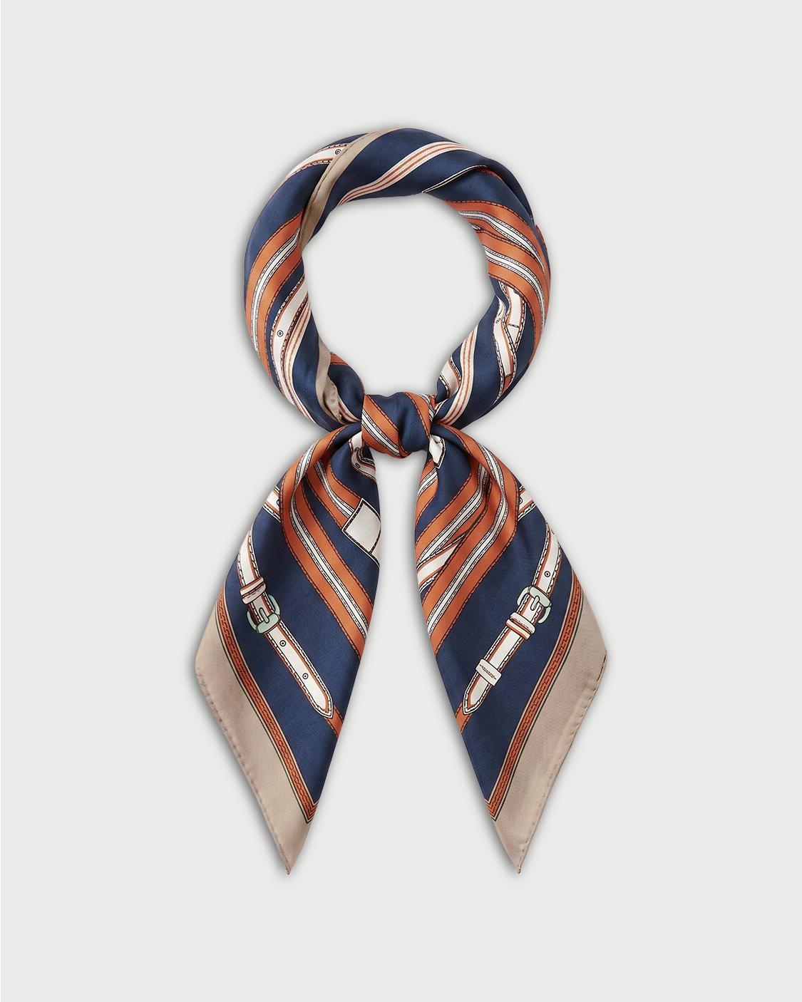 POLKA DOT PRINT SCARF