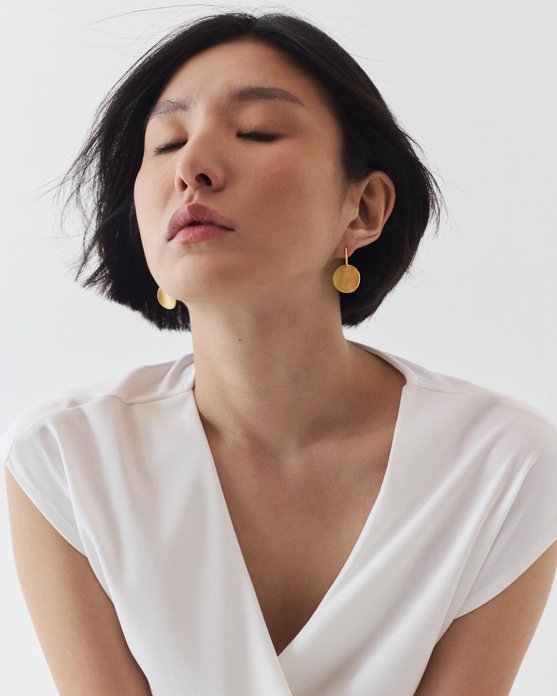 DISC EARRINGS