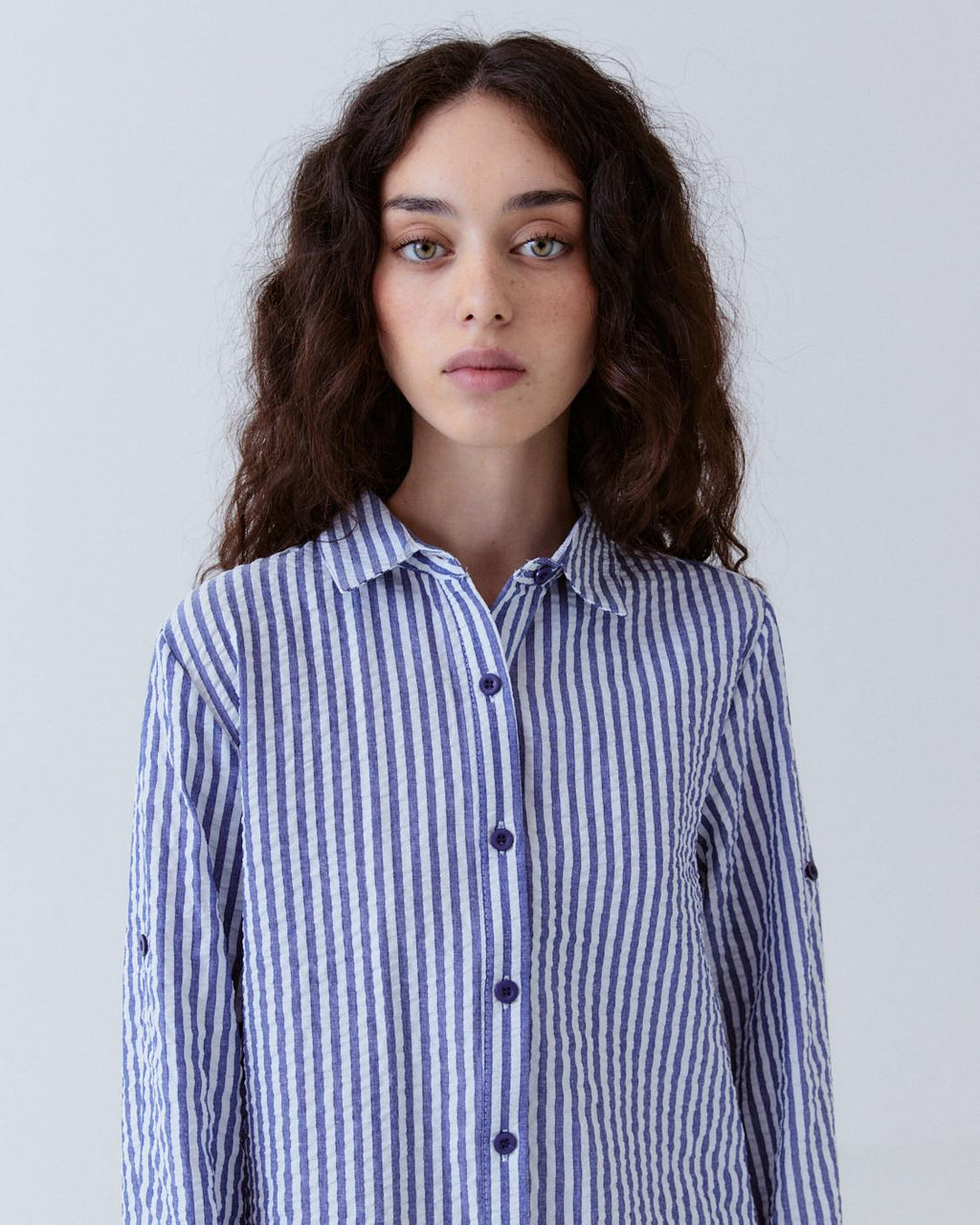 CAMISA LARGA RAYAS