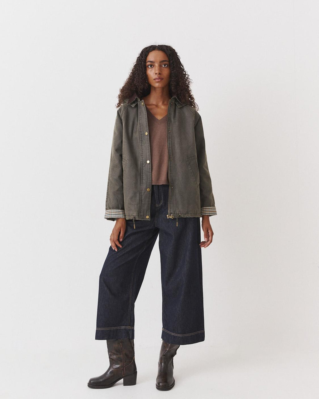 DETACHABLE HOOD PARKA