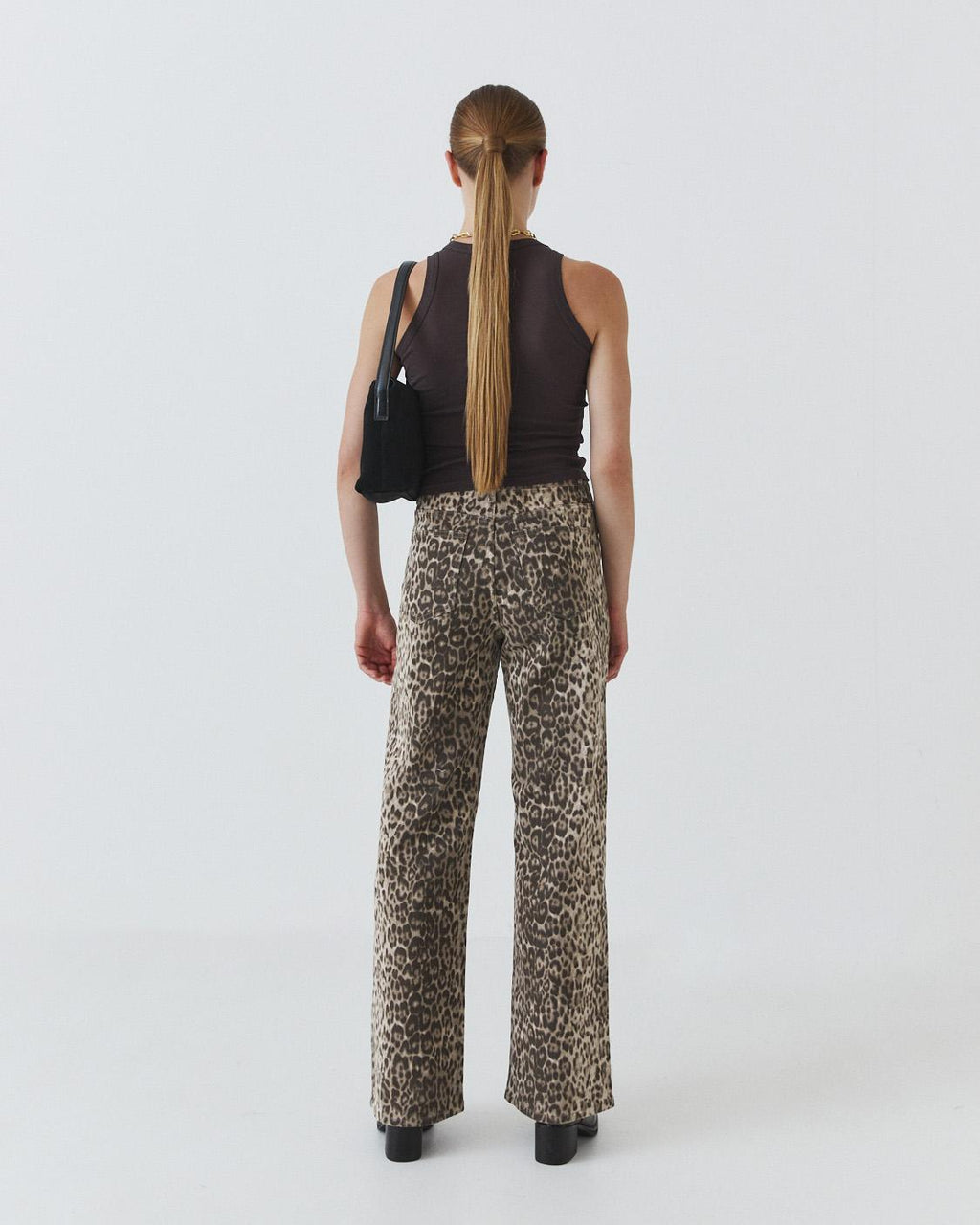JEANS WIDE LEG LEOPARDO