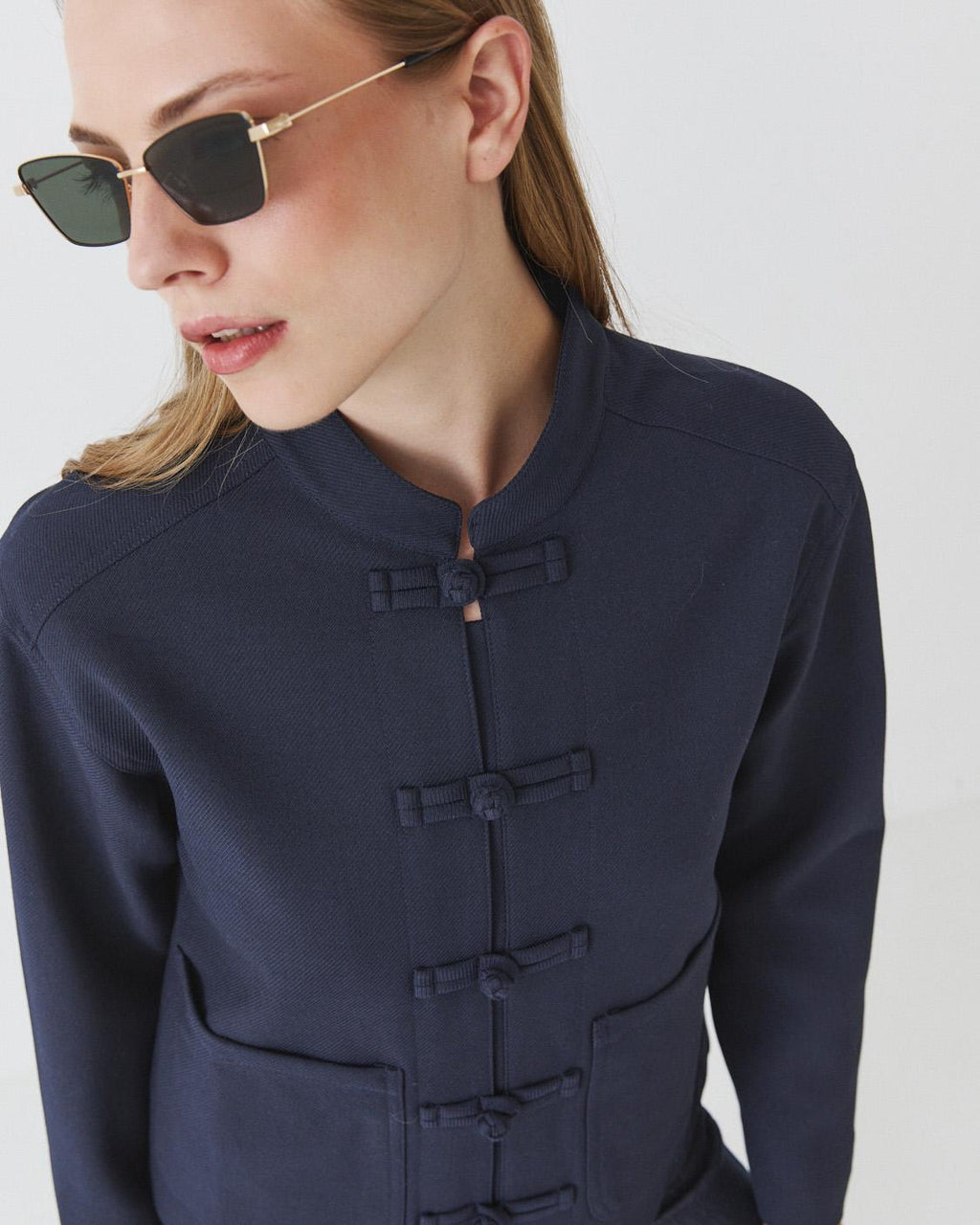 QIPAO JACKET POCKETS