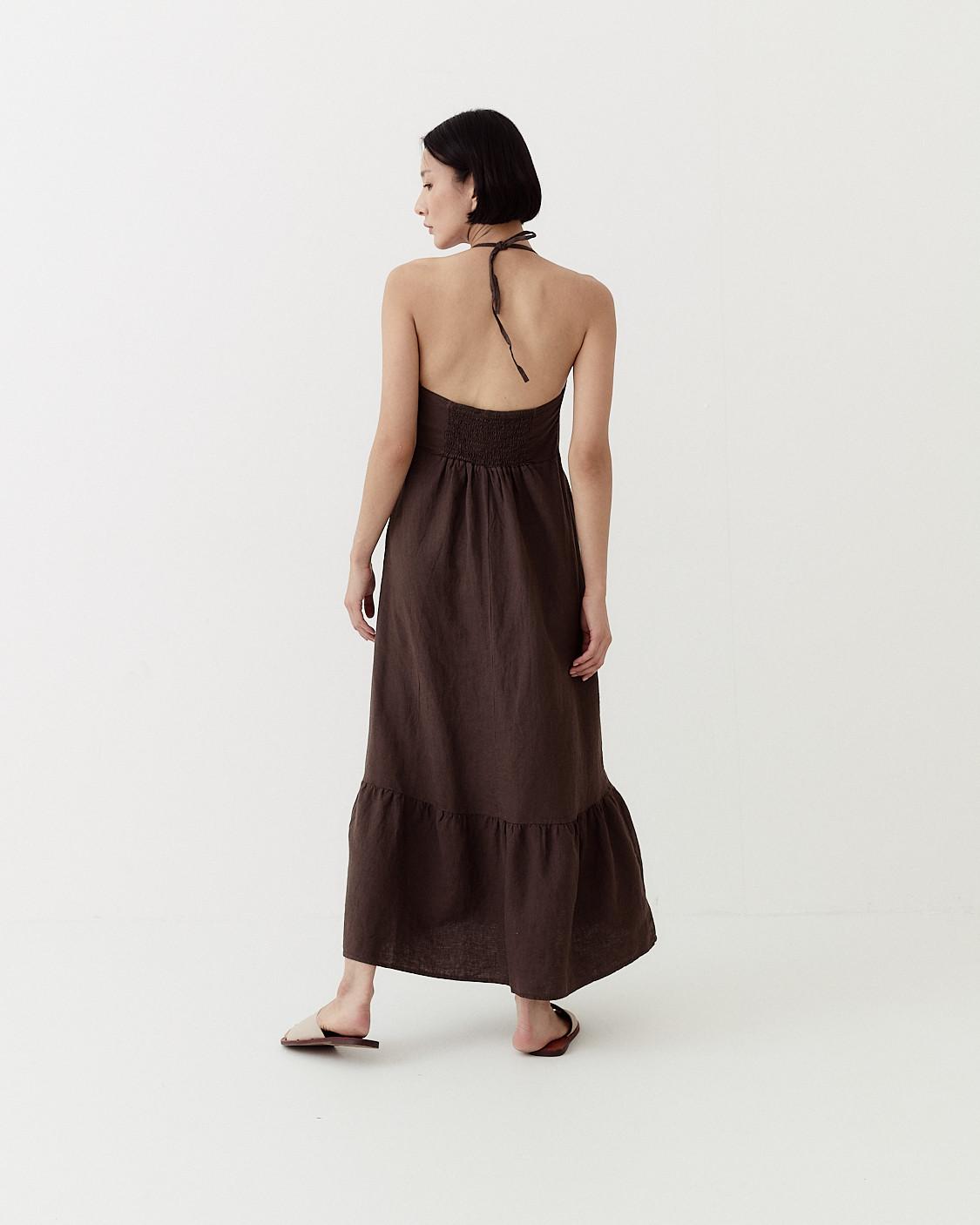 VESTIDO LARGO HALTER