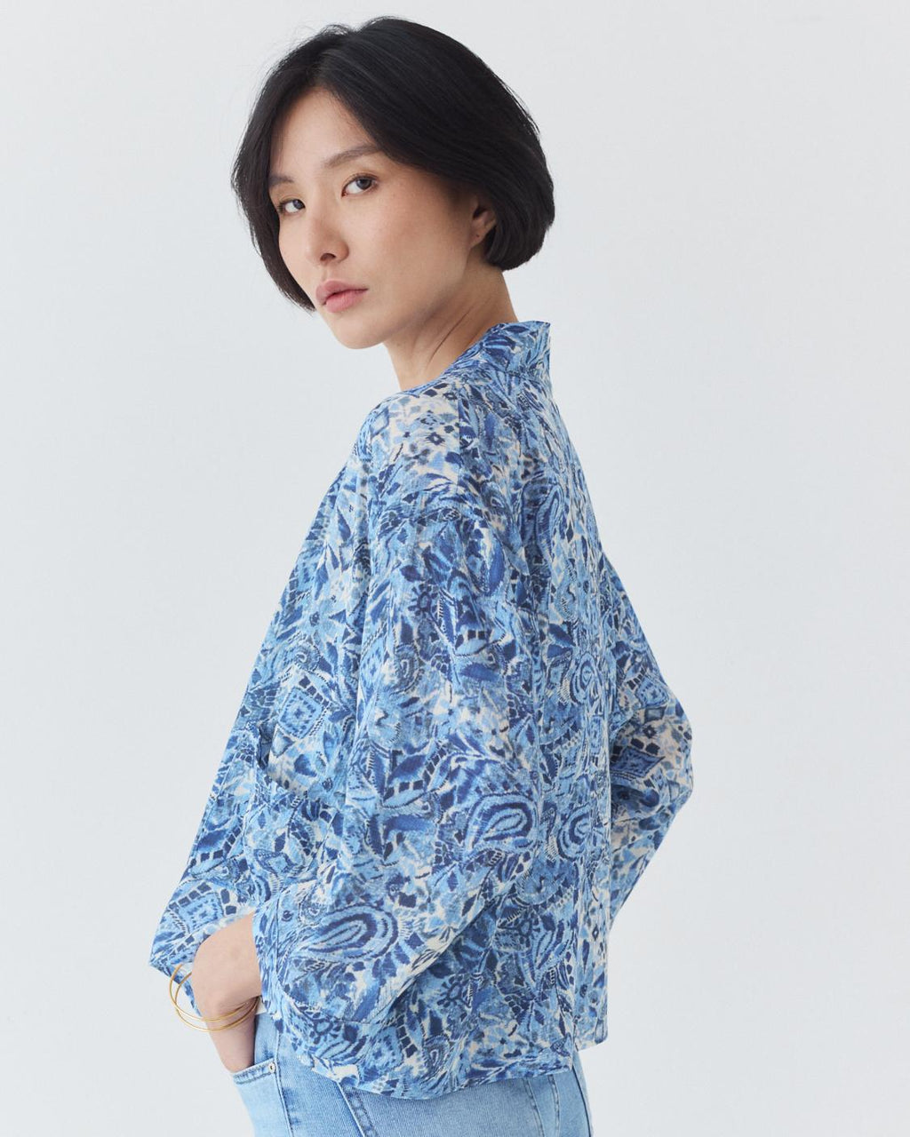 KIMONO CROPPED ESTAMPADO