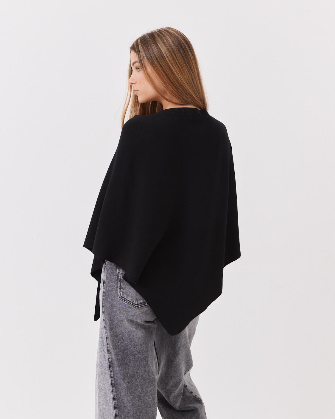 TRIANGULAR KNIT SCARF