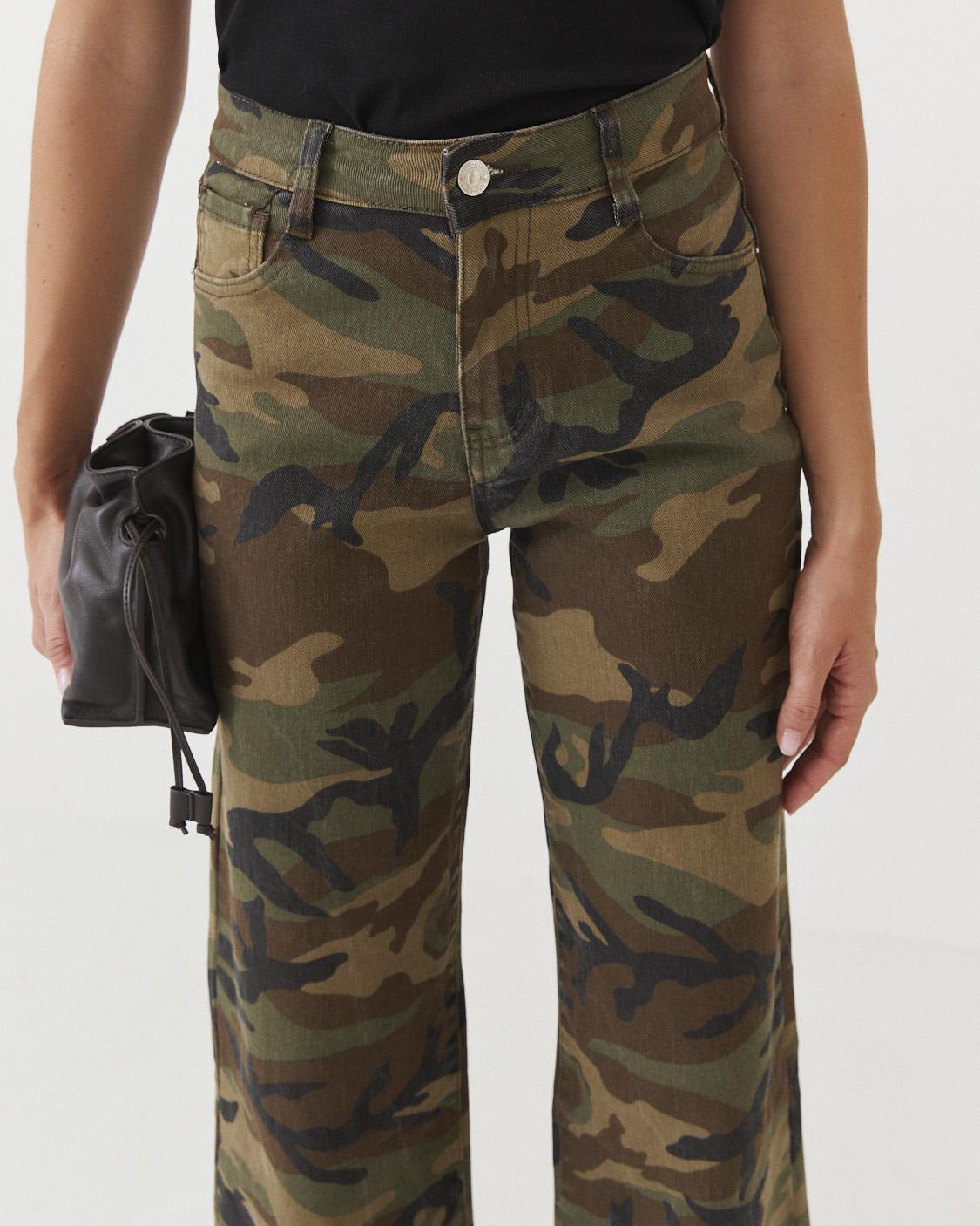 PANTALON RECTO CAMUFLAJE