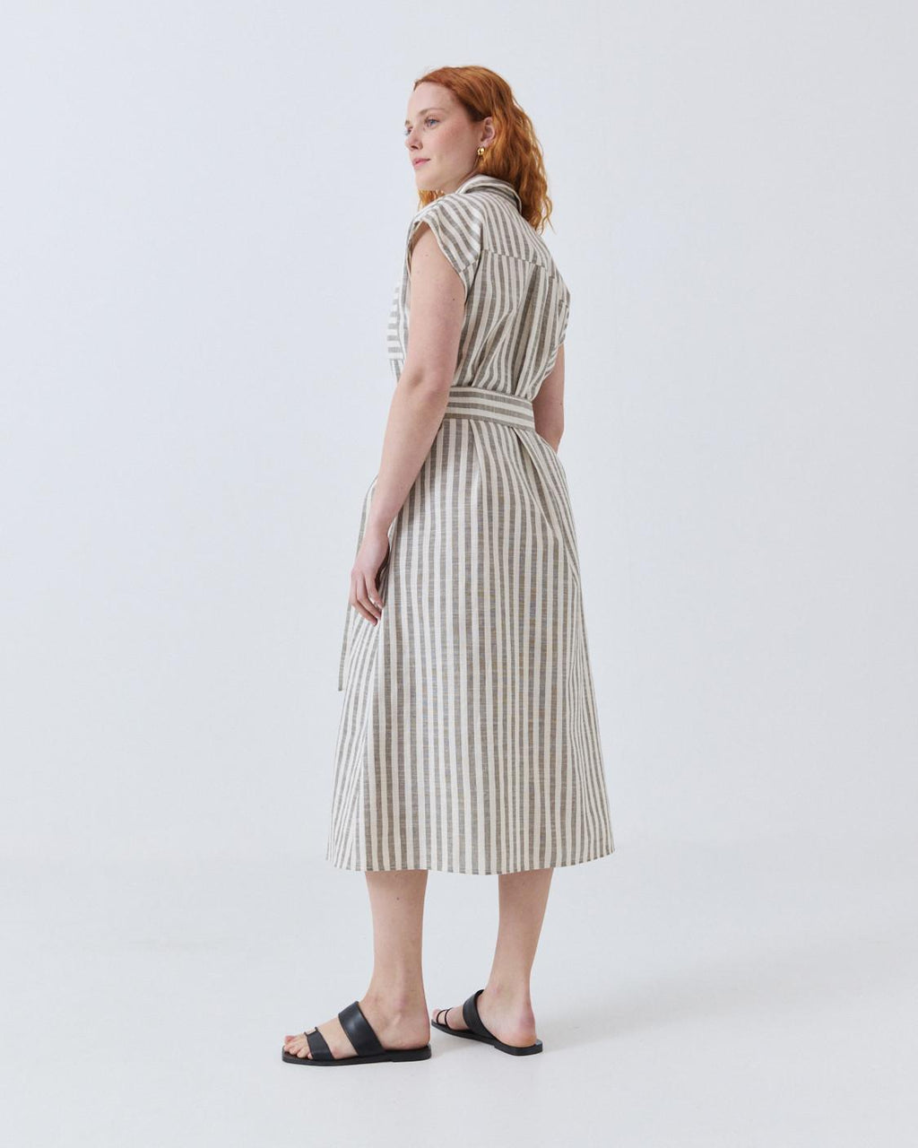 VESTIDO CAMISERO RAYAS