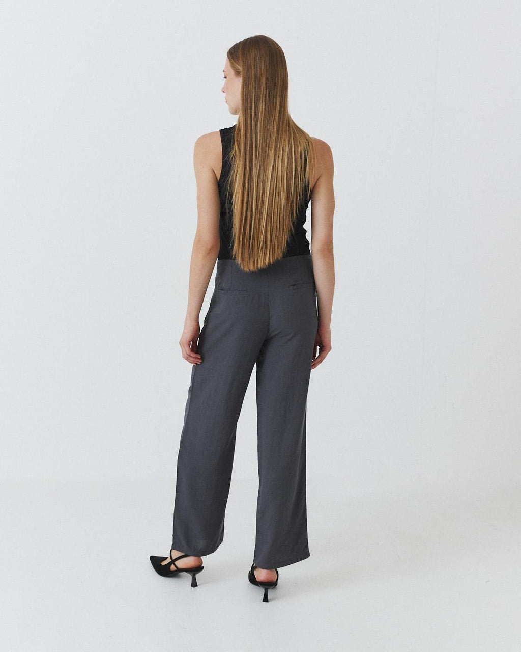 PANTALÓN RECTO QIPAO CONTRASTE