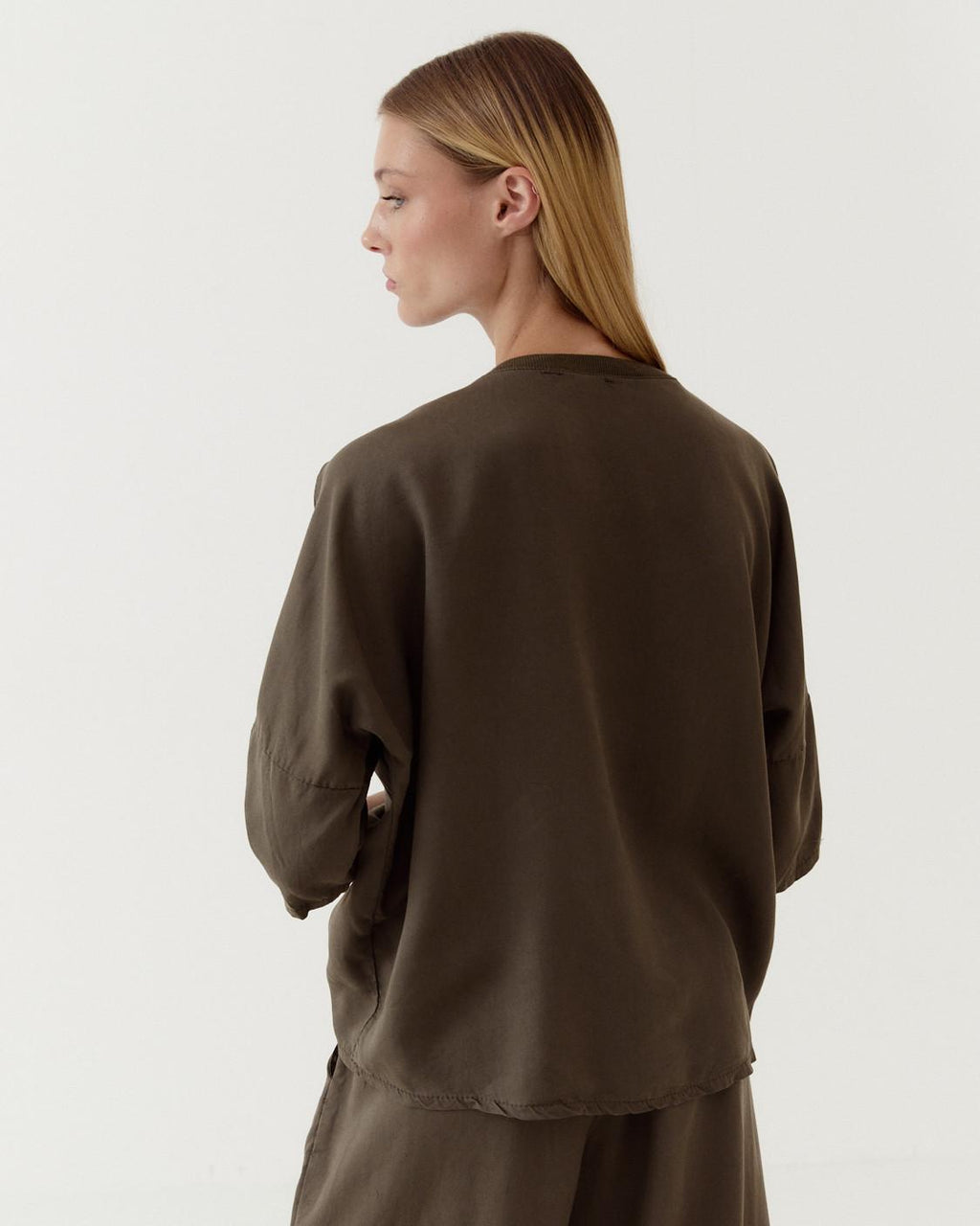 RIB CREW NECK T-SHIRT