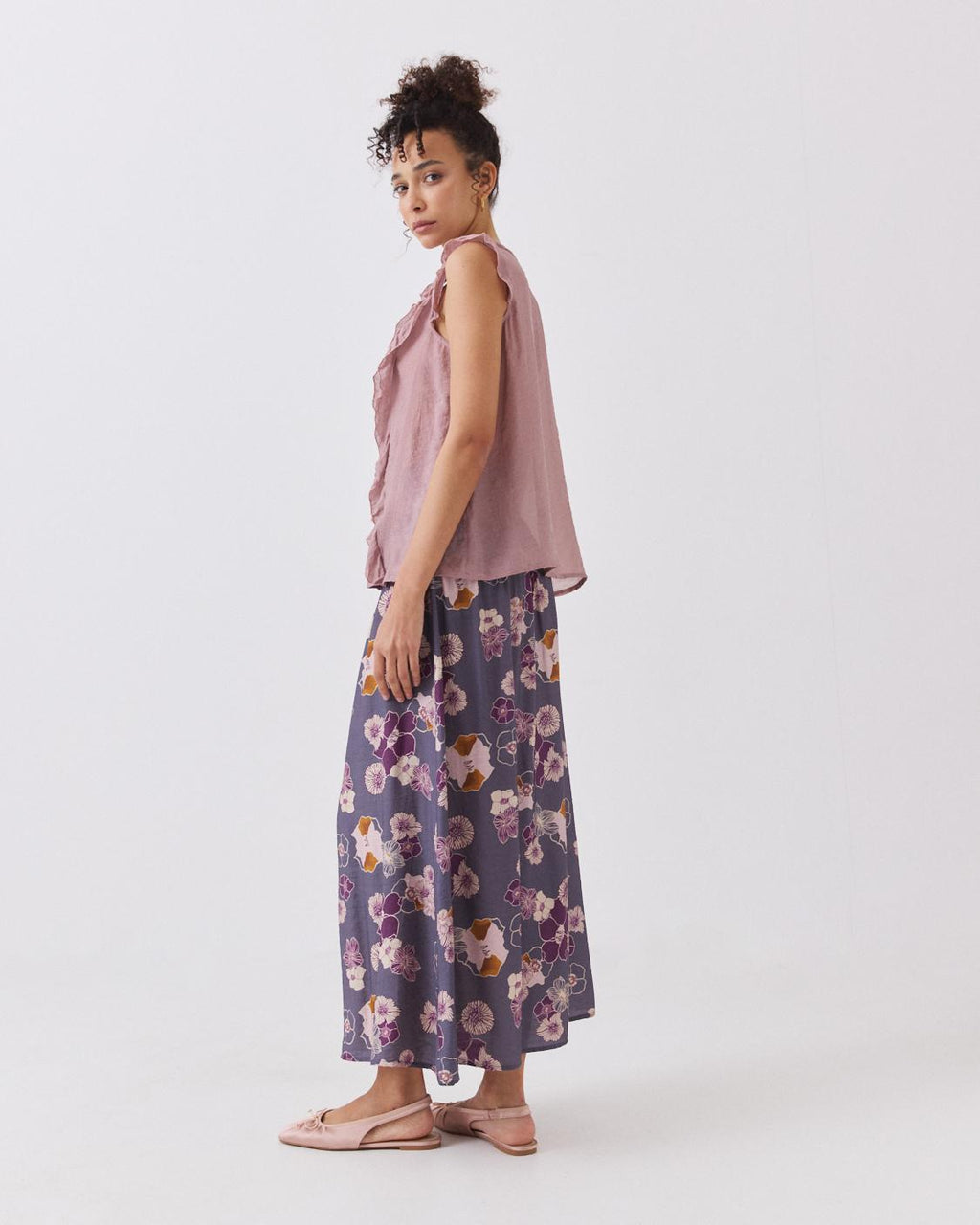 FALDA ESTAMPADA FLORAL