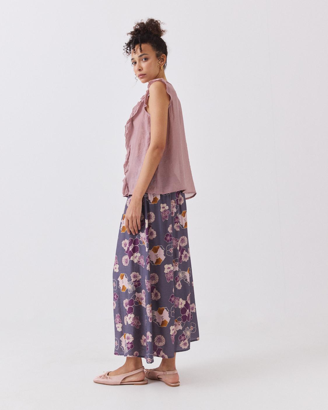 FALDA ESTAMPADA FLORAL