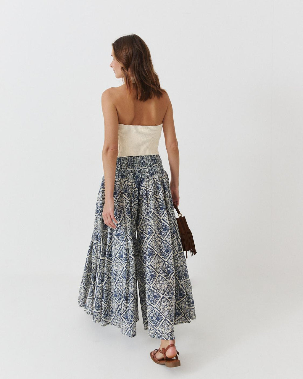 PANTALÓN PALAZZO ESTAMPADO