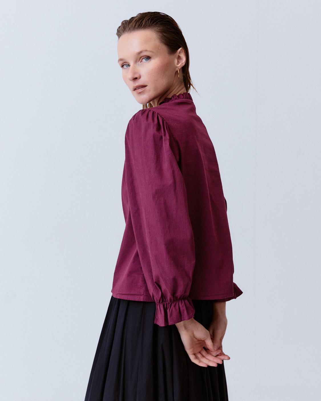 CAMISA CUELLO VOLANTES