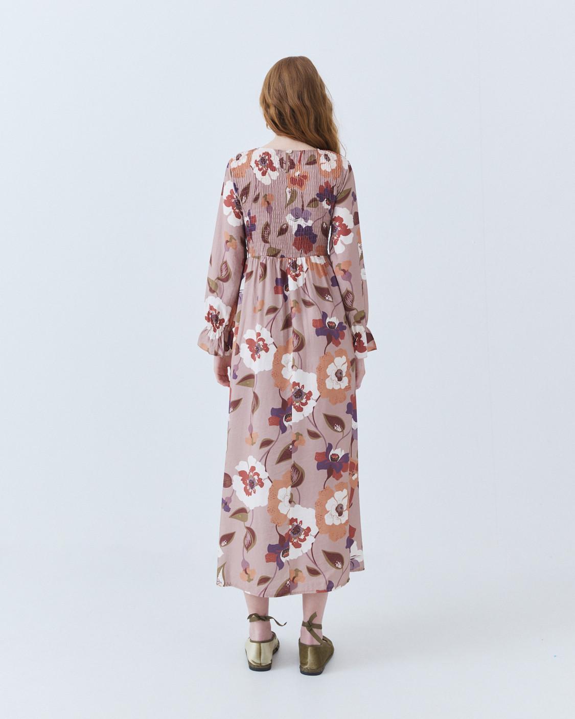 VESTIDO MIDI ESTAMPADO