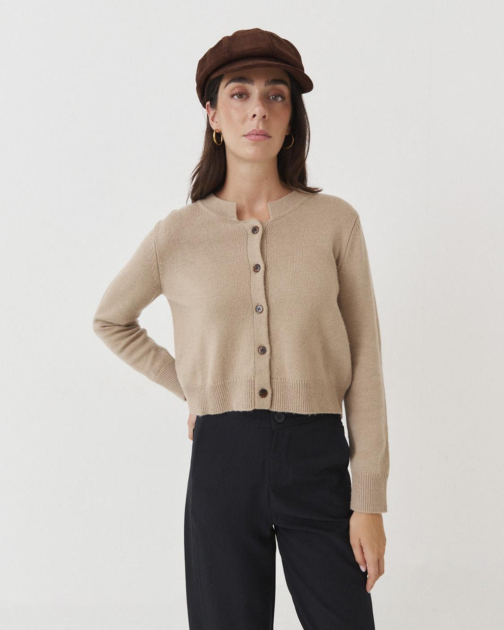CARDIGAN PARCHES EN CODOS