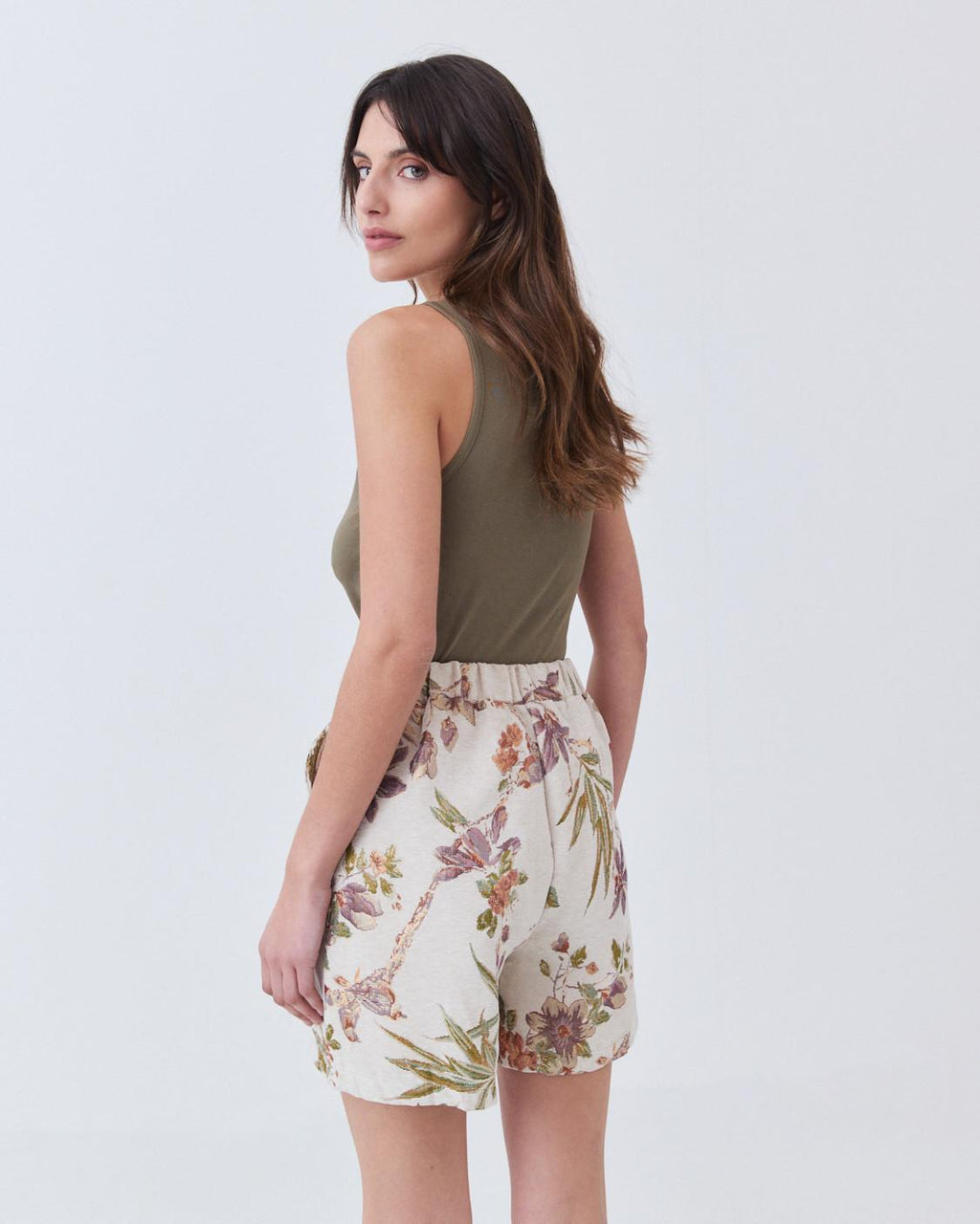 BERMUDA FLORES LUREX
